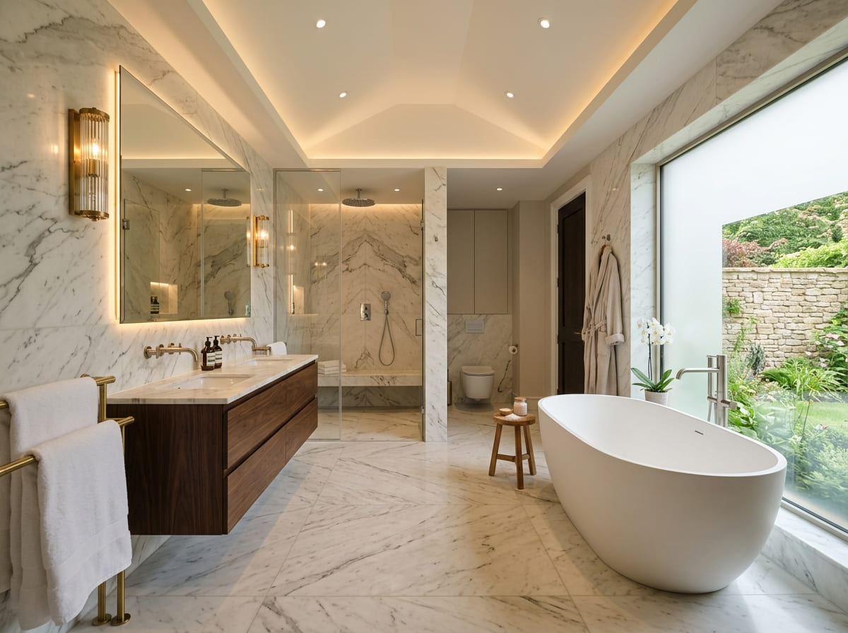 Custom Bathroom Renovation in Friendswood