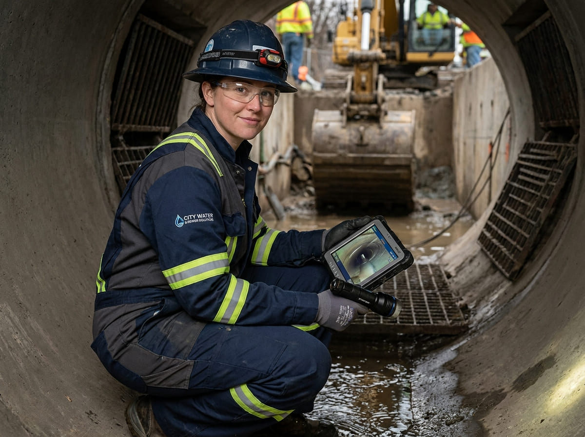 Sewer Line Inspection & Replacement in Friendswood